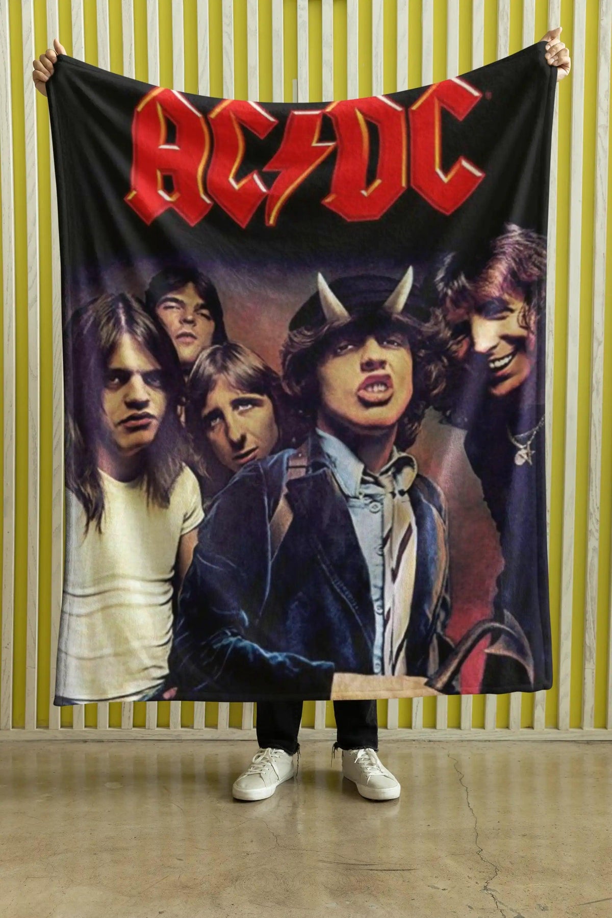 Cobija AC/DC – Banda · retratos clásicos