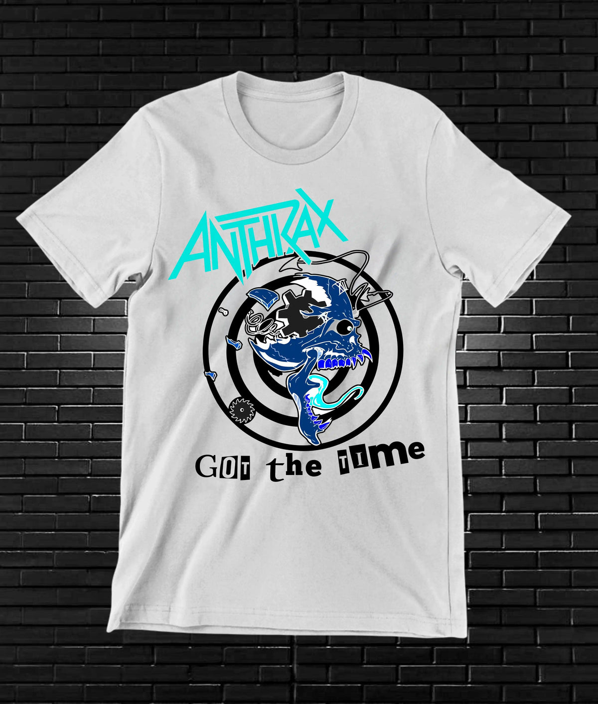 Camiseta Anthrax – Got the Time · Blanca