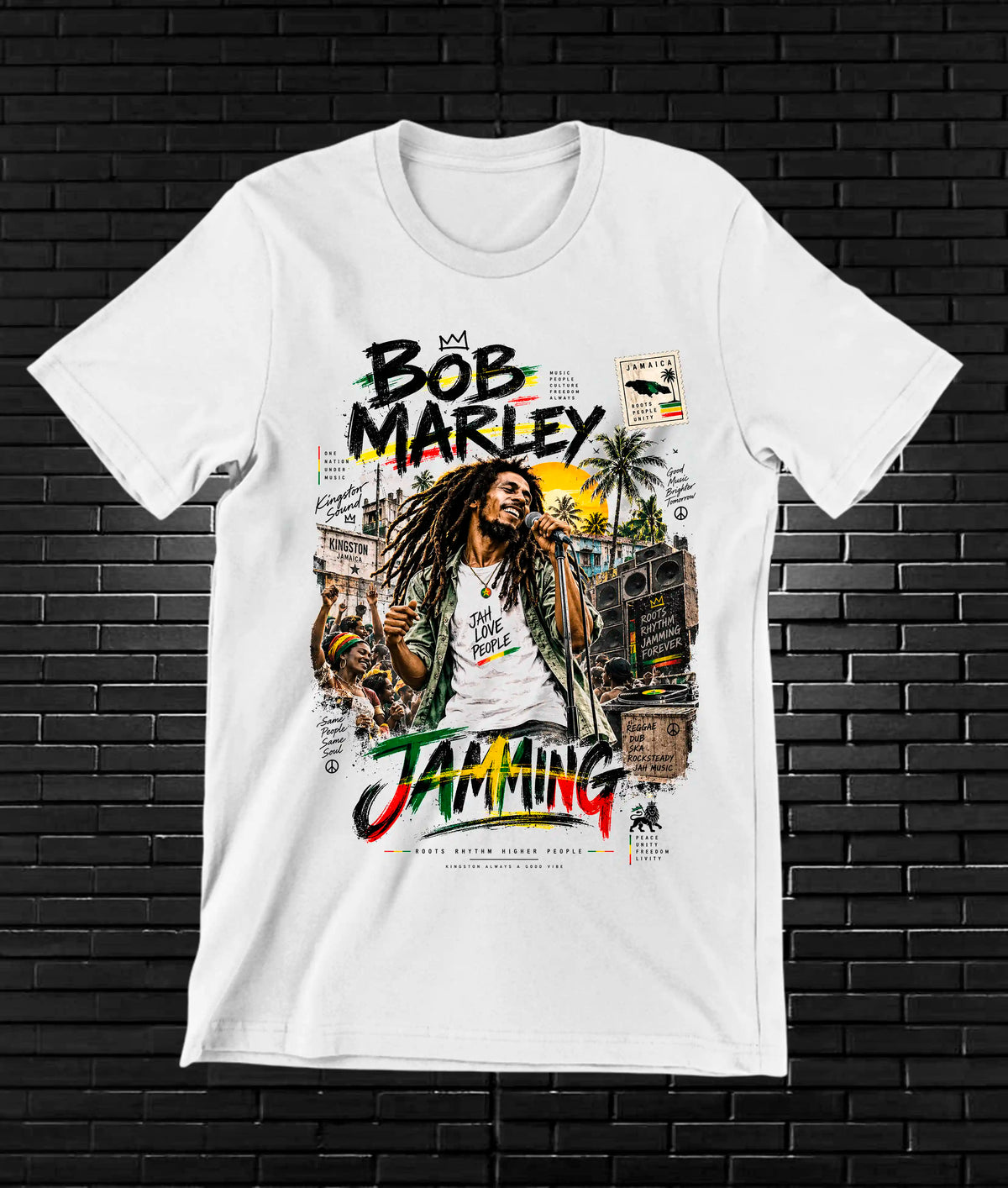 Bob Marley BAMOR - BAREN Blanco