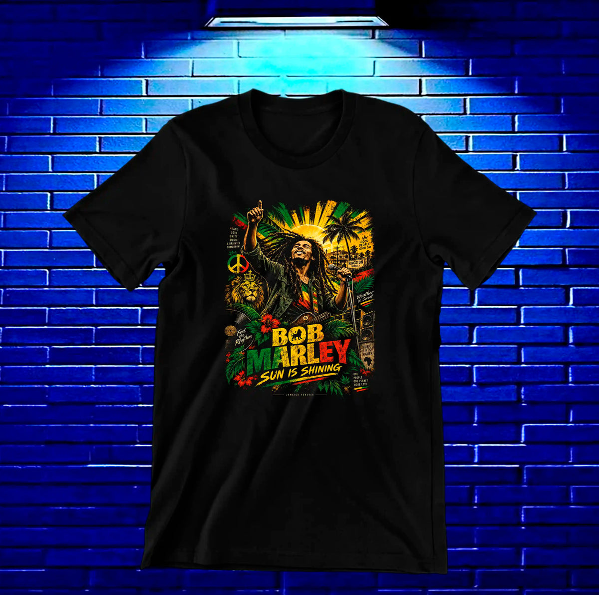 Bob Marley CAMINE - BANIX Negro