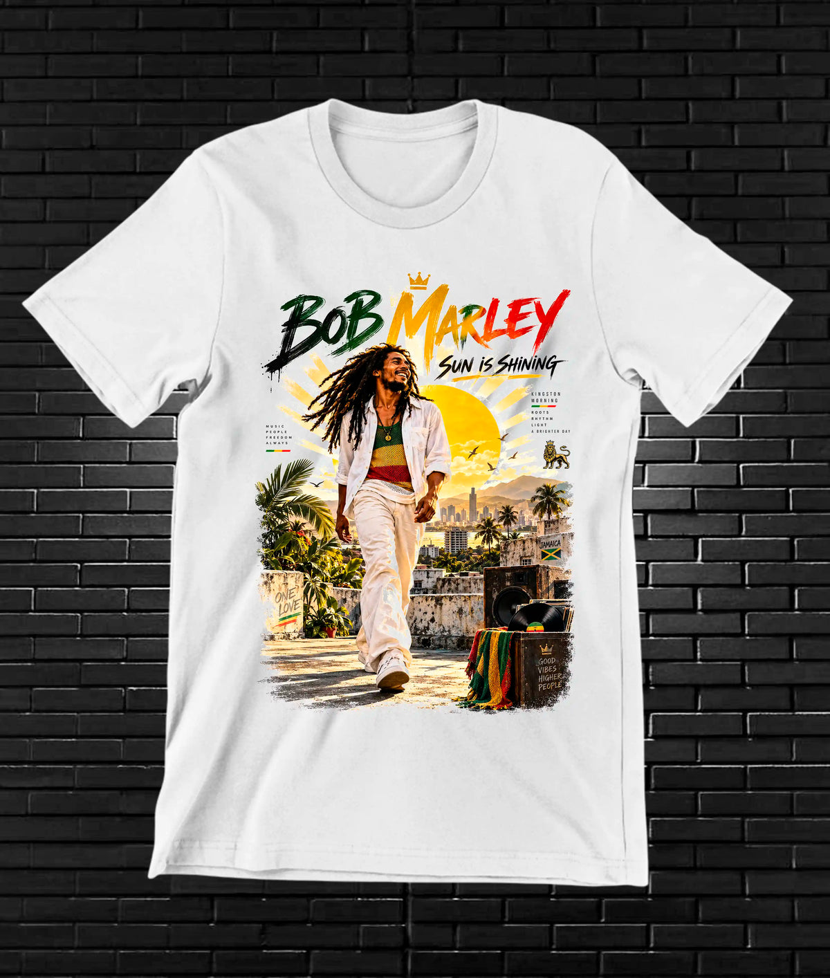 Bob Marley CAMINE - MERON Blanco
