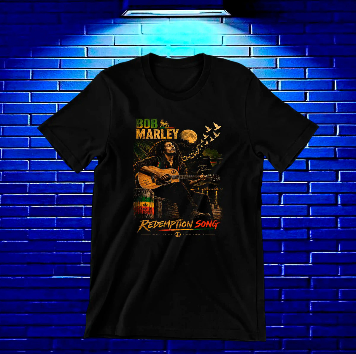 Bob Marley CAMINE - MERON Negro
