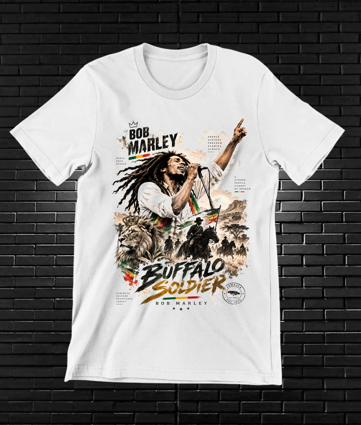 Bob Marley NIMOR - BAREN Blanco