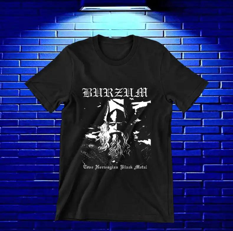 Camiseta Burzum – True Norwegian Black Metal · Negra