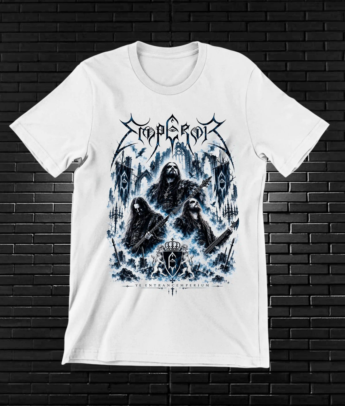 Camiseta Emperor, familia BAMOR, diseño NIVRA, color blanco