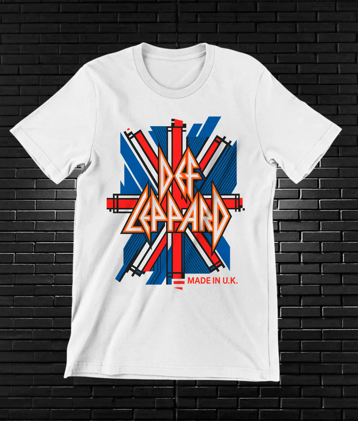 Def Leppard NIMOR BANIX Blanco