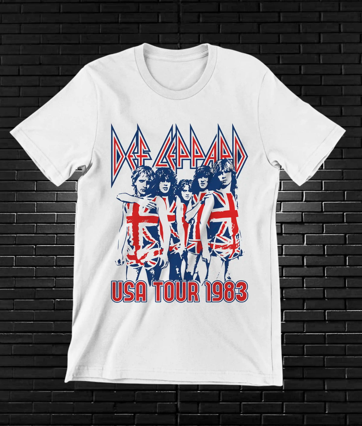 Def Leppard NIMOR NIVRA Blanco