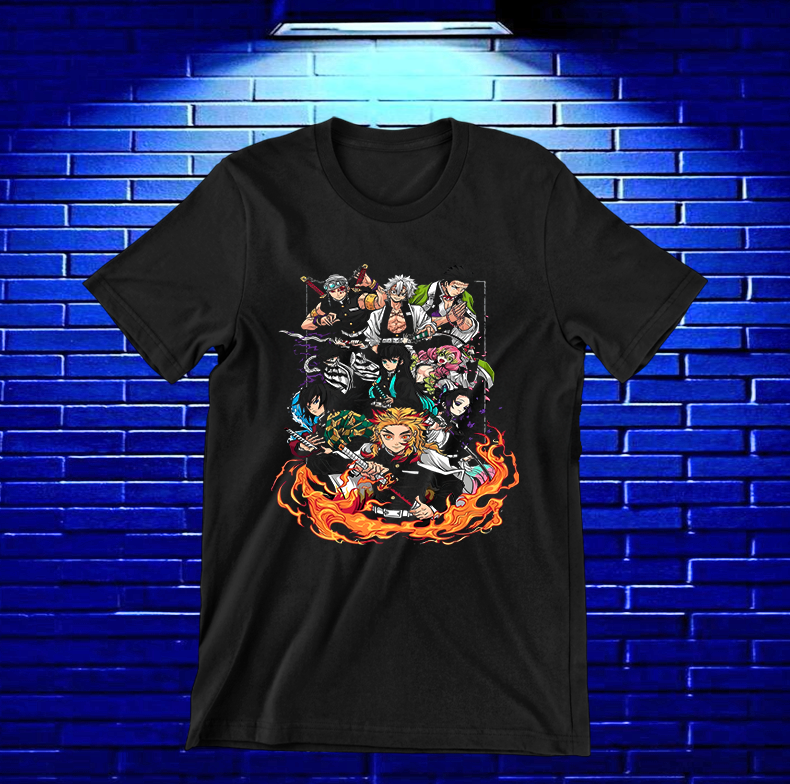 Camiseta Demon Slayer (Kimetsu no Yaiba) – CAMINE