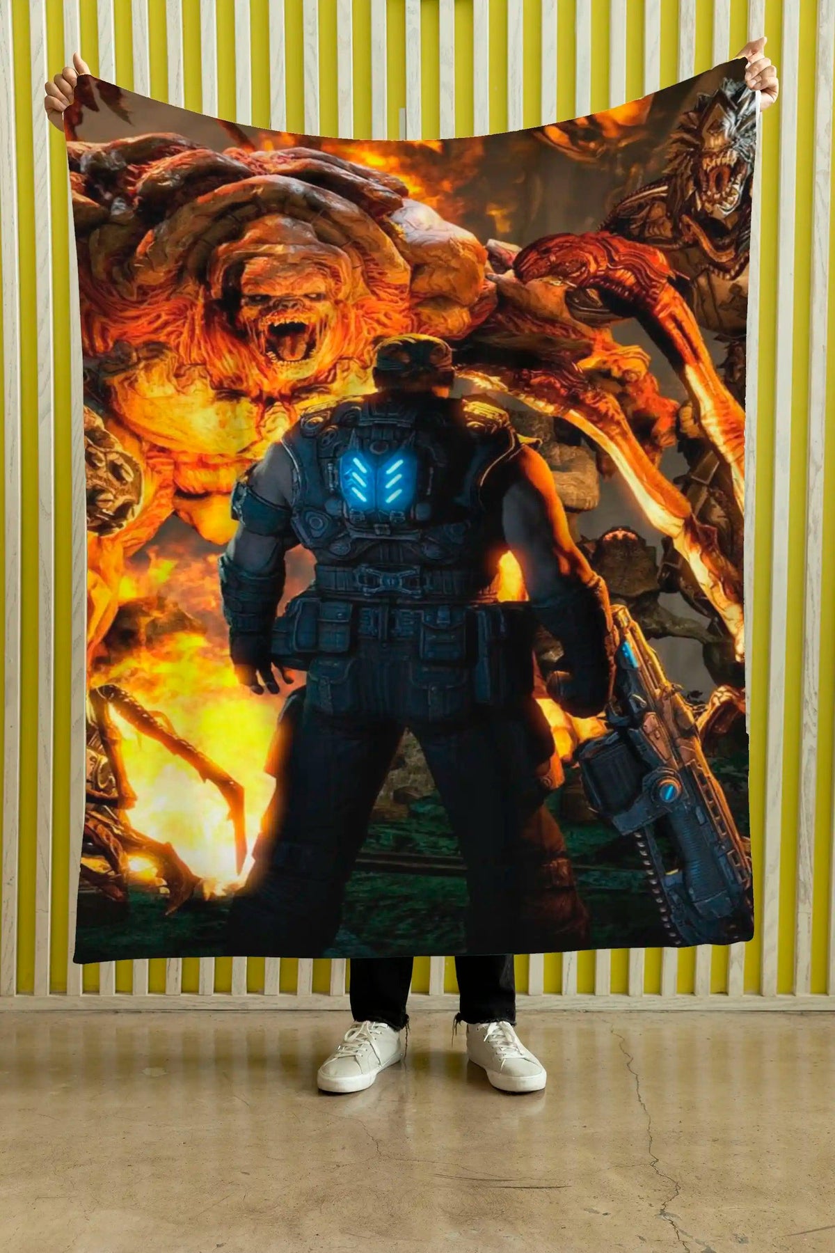 Cobija Gears of War – Soldado entre llamas