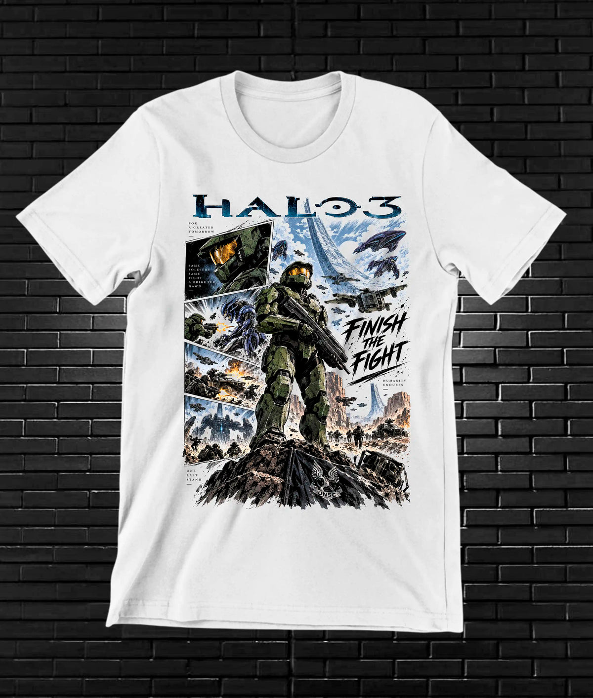 Camiseta Halo MELAR - NIVRA Blanco