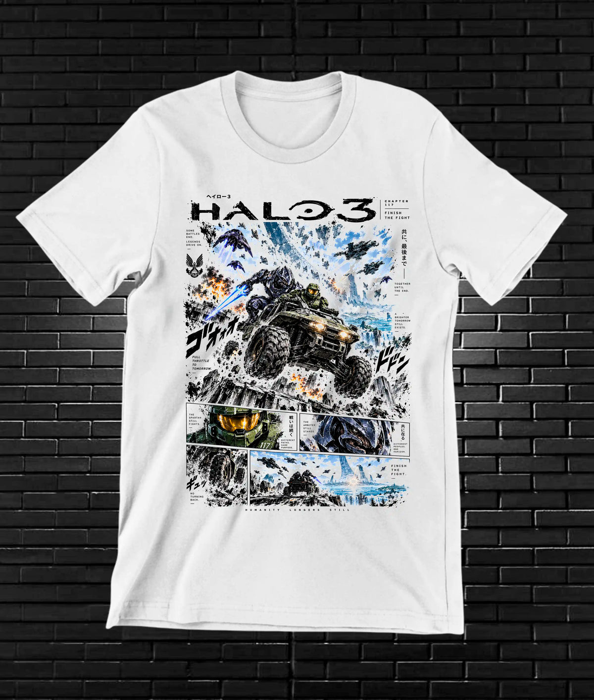 Camiseta Halo NIMOR - NIVRA Blanco