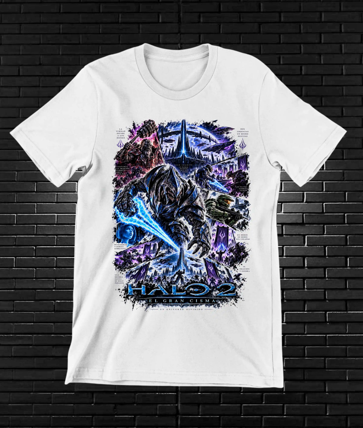 Camiseta Halo NIREN - CAVOX Blanco