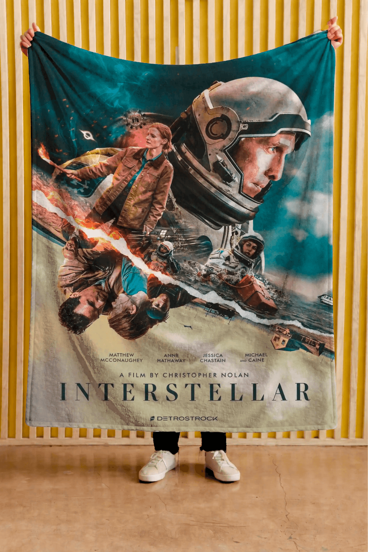 Cobija Interestelar – Exploración espacial · collage
