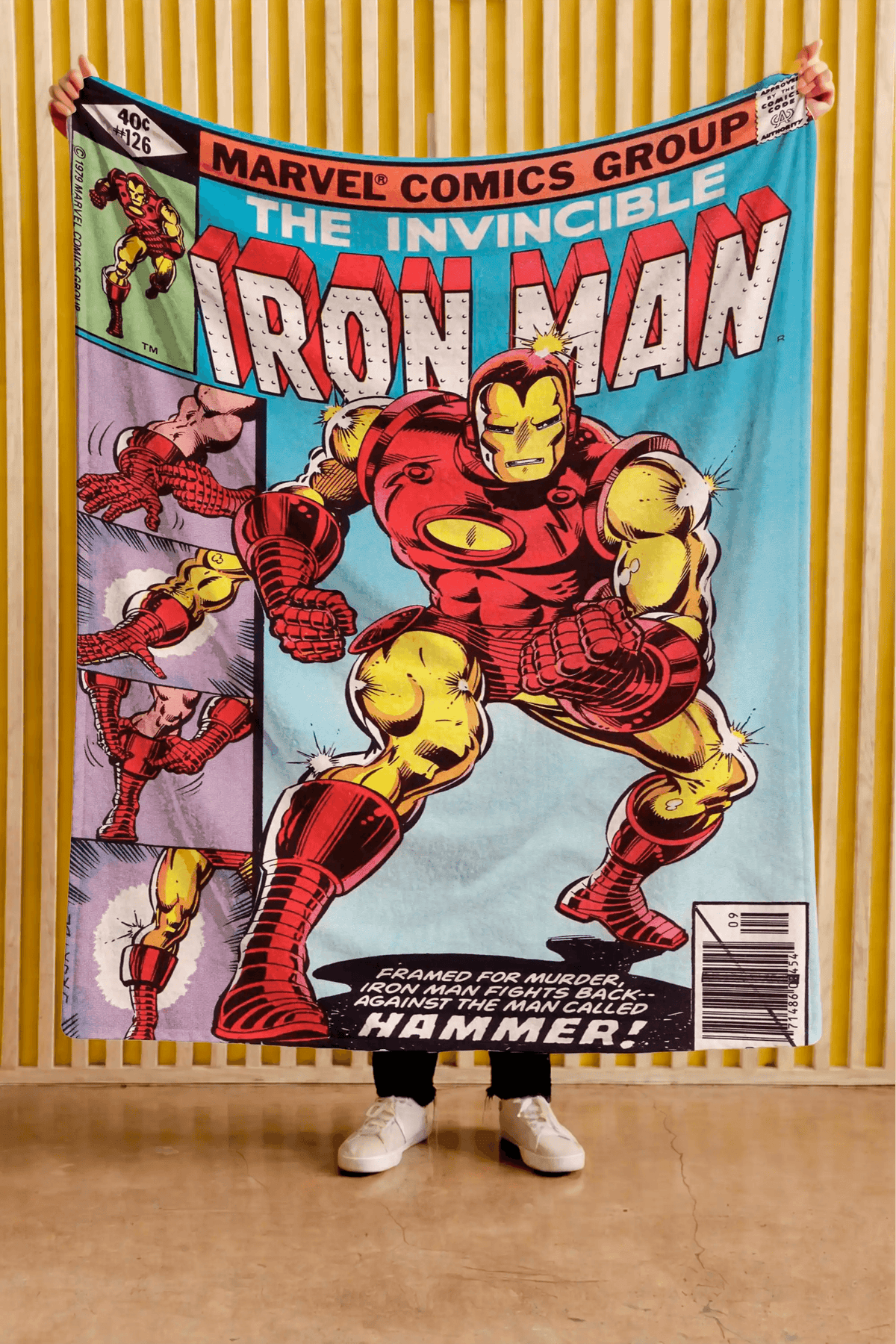 Cobija Iron Man – The Invincible Iron Man