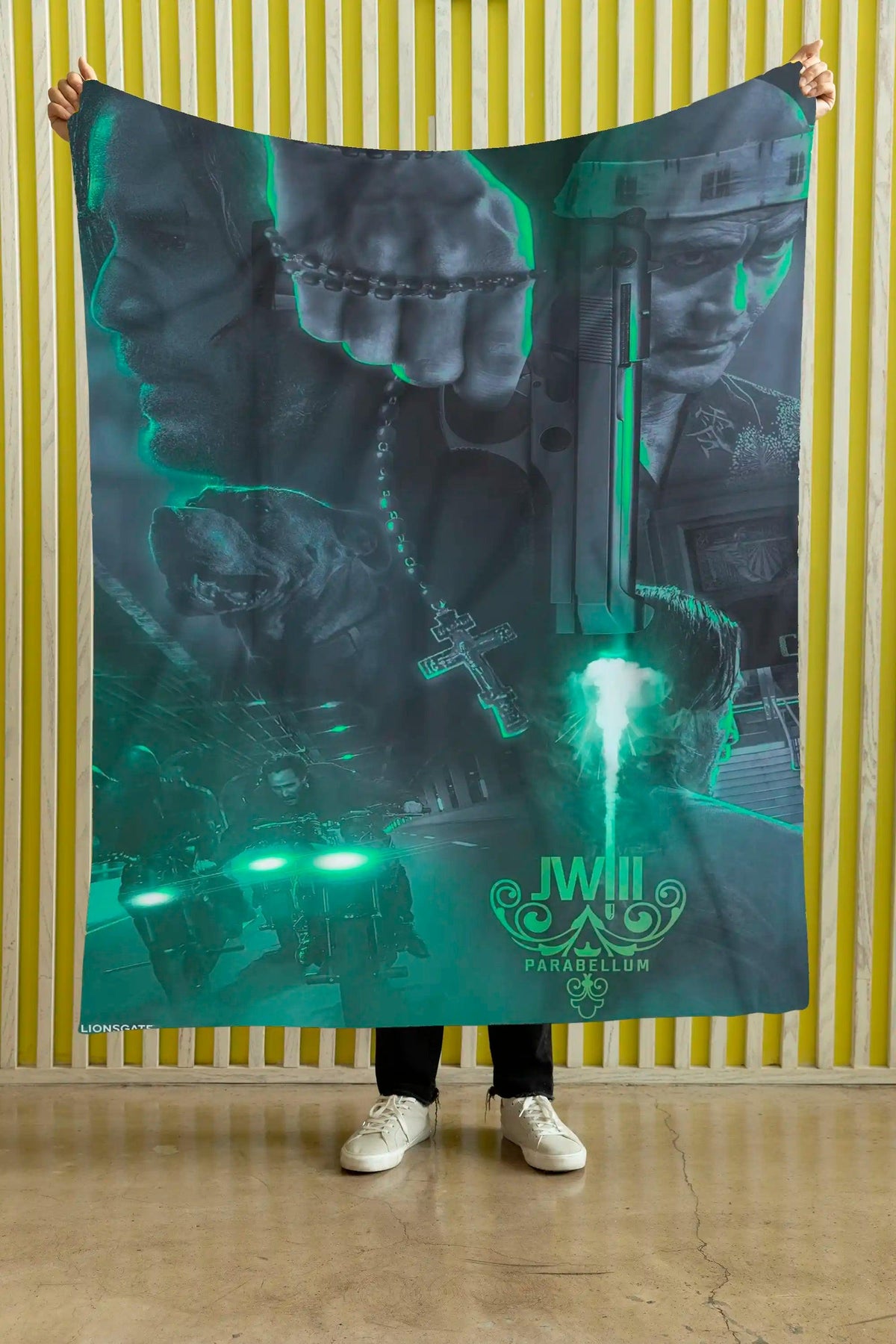 Cobija John Wick – John Wick · composición verde