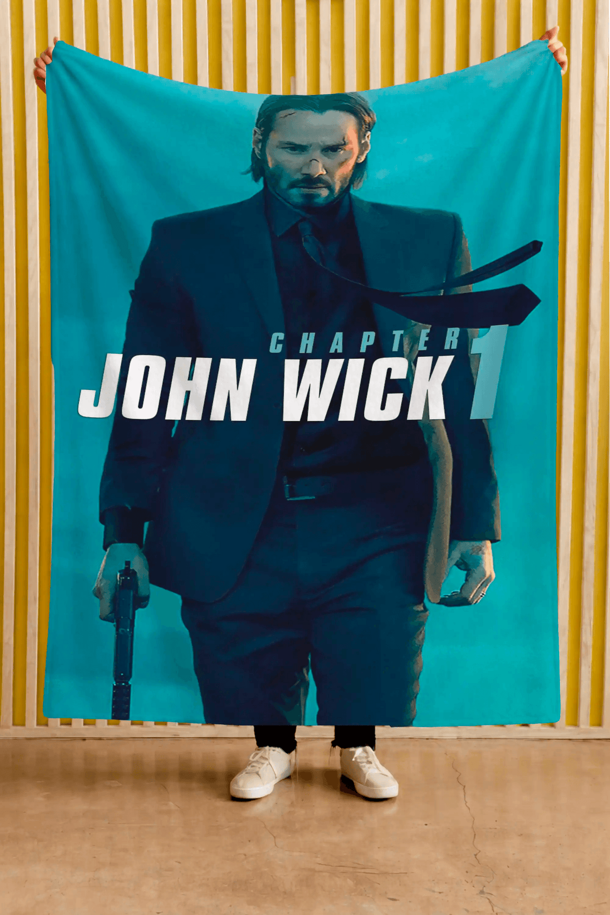 Cobija John Wick – John Wick · retrato turquesa
