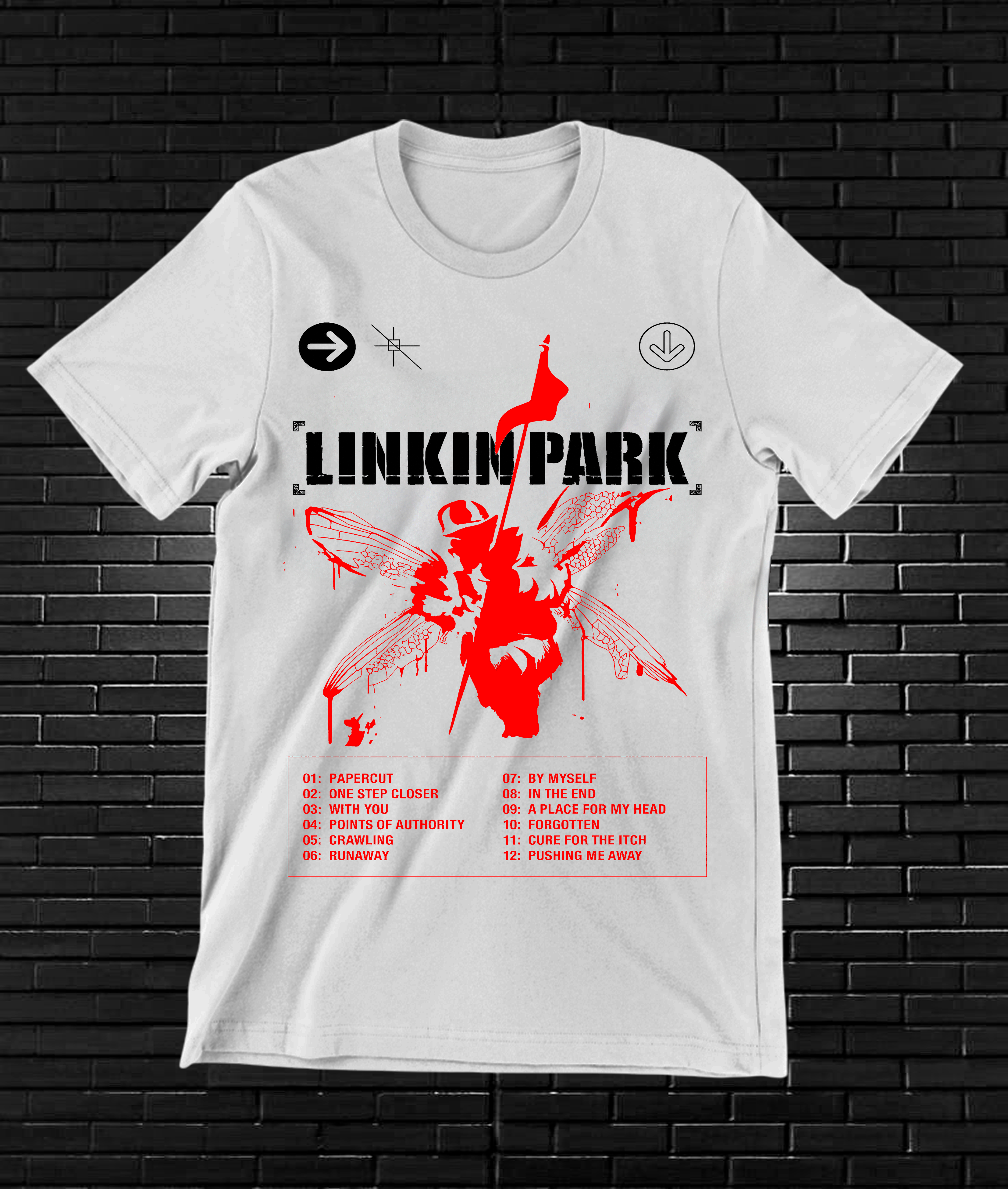 Camiseta de Rock Linkin Park – CAMINE