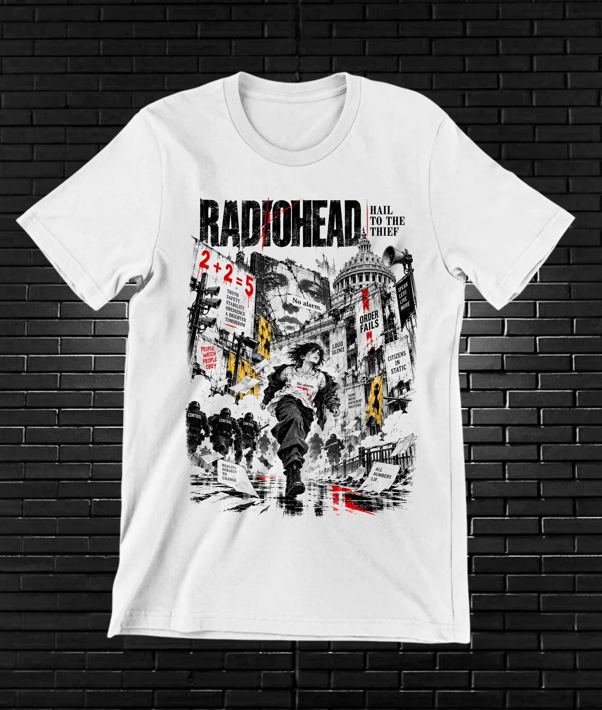 Radiohead CAMINE - BAREN Blanco