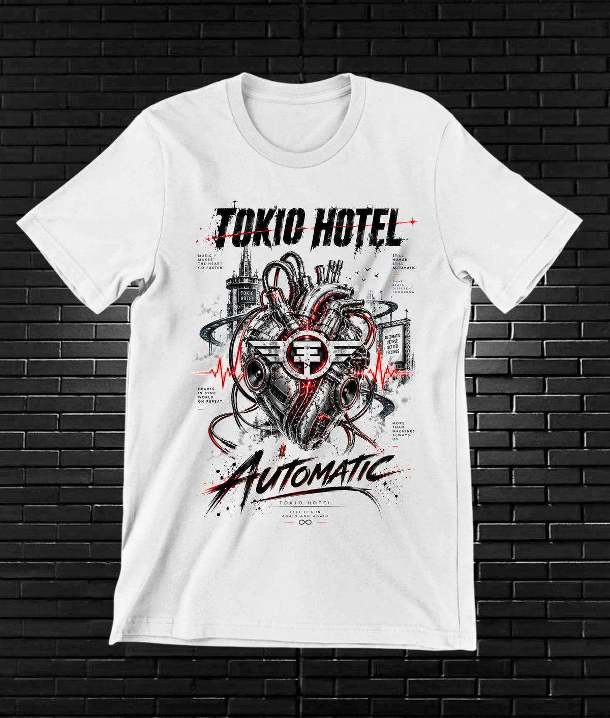 Tokio Hotel BAMOR - NIVRA Blanco
