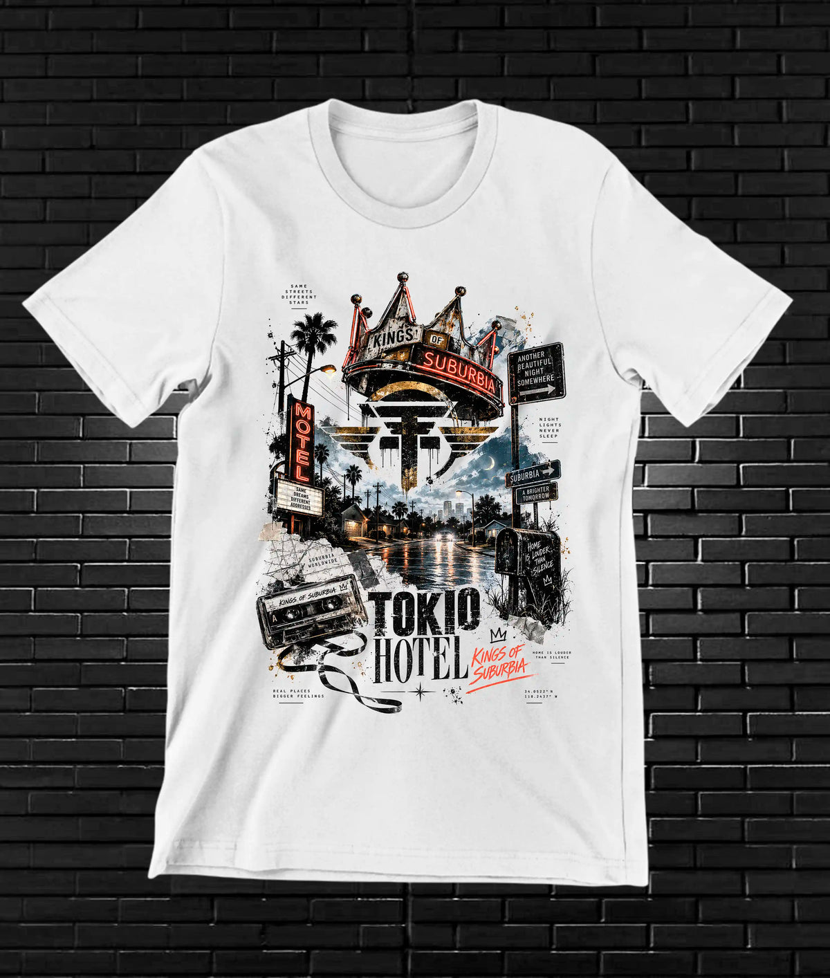 Tokio Hotel CAMINE - BANIX Blanco