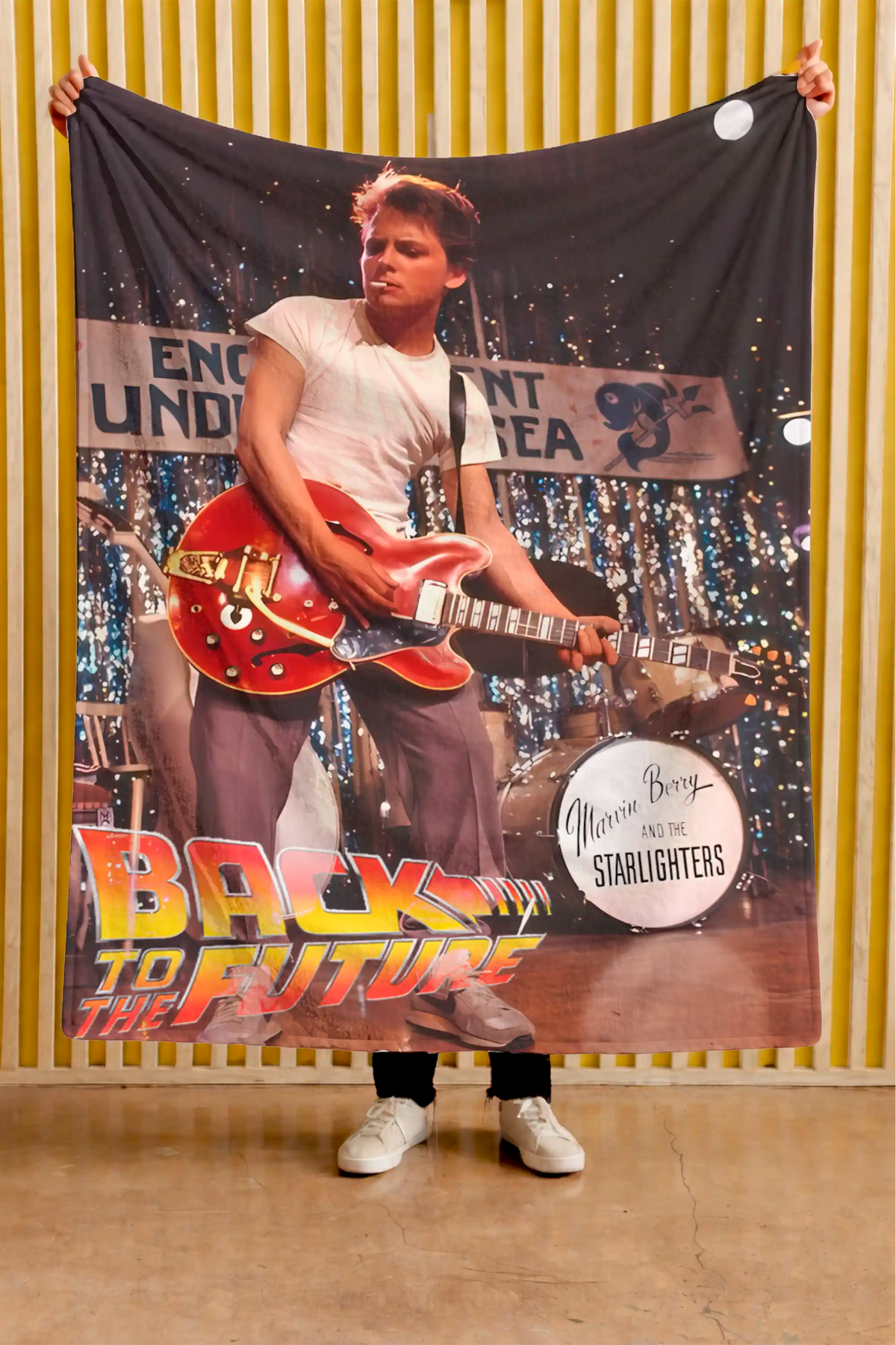 Cobija Volver al Futuro – Marty · guitarra