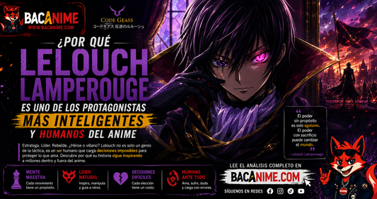 Lelouch Lamperouge: inteligencia, culpa y sacrificio