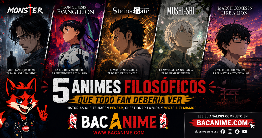 5 animes filosóficos que te cambian por dentro