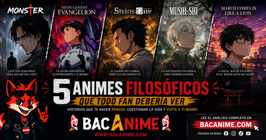 5 animes filosóficos que te cambian por dentro