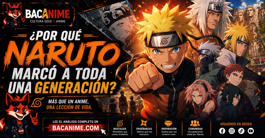 Naruto: por qué marcó a toda una generación