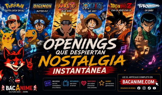 Openings de anime que vuelven a encender la infancia