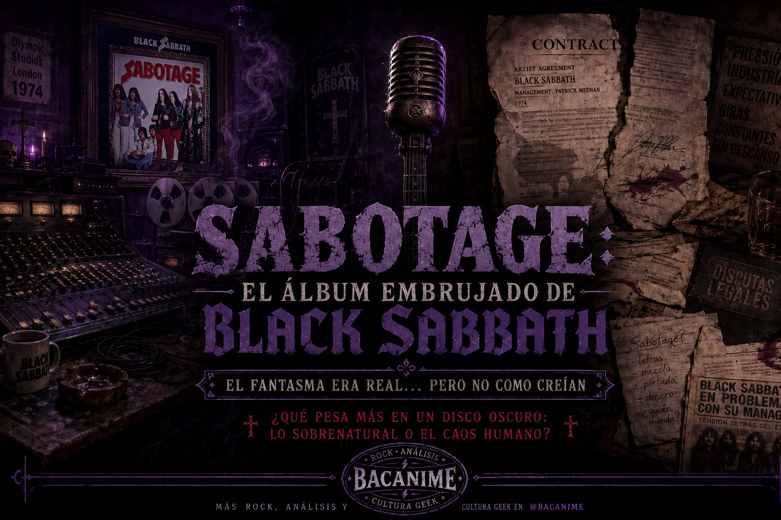 Sabotage: el disco maldito de Black Sabbath