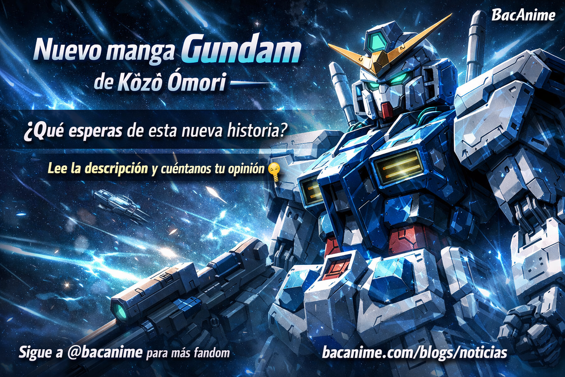 Kōzō Ōmori lanza nuevo manga Gundam Shien wa Minovsky no Eikyō o Ukenai