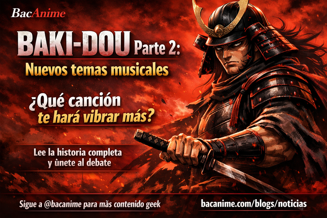 BAKI-DOU Parte 2 revela tráiler y nuevos temas musicales con Chevon y J SOUL BROTHERS III