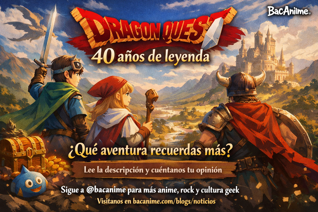 Dragon Quest celebra 40 años con homenaje desde el mundo anime