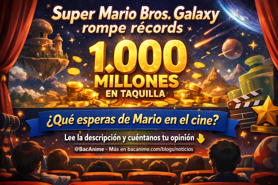 Super Mario Bros. Galaxy alcanza 1.000 millones en taquilla en 2026