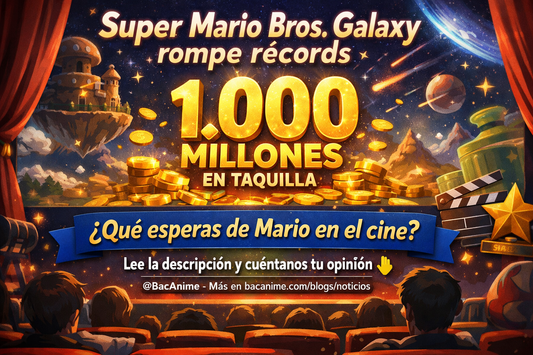 Super Mario Bros. Galaxy alcanza 1.000 millones en taquilla en 2026