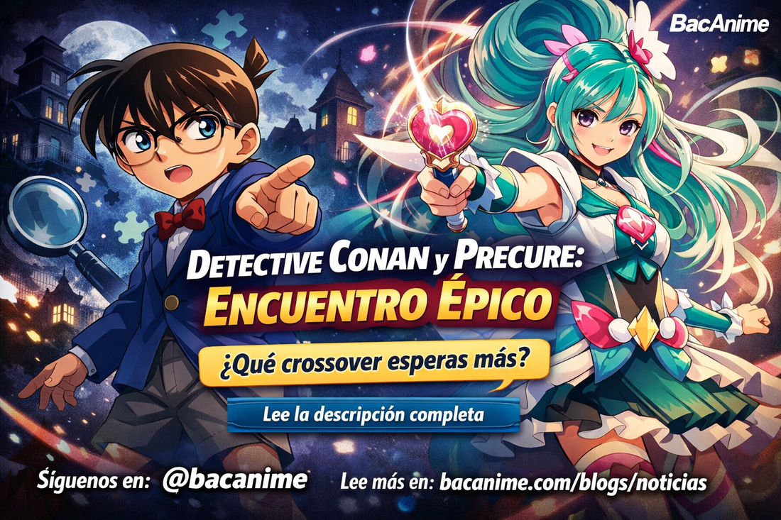 Detective Conan y Star Detective Precure! anuncian crossover épico en anime