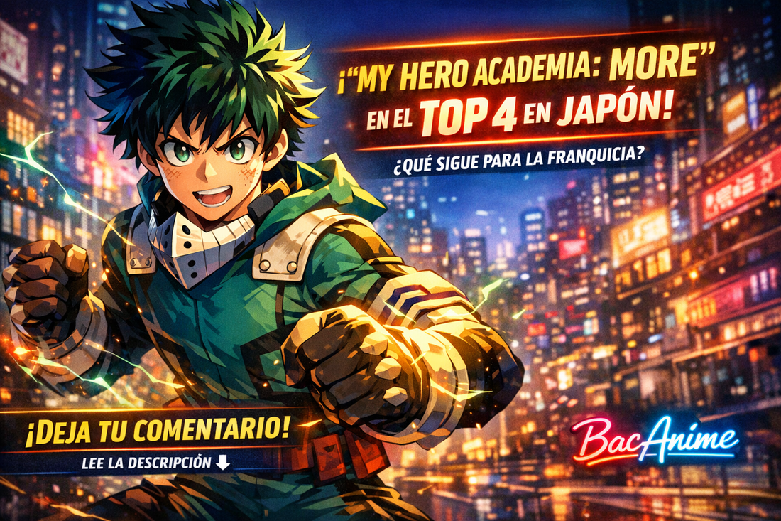 My Hero Academia: More destaca en ranking semanal de anime en Japón