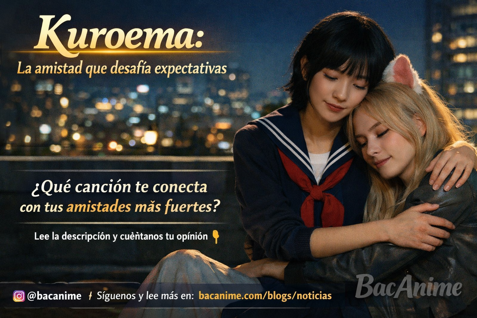 Trailer del live-action Kuroema revela tema de LAUSBUB para Amazon Prime
