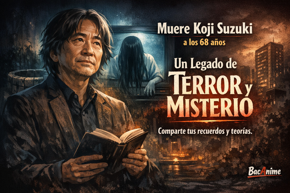 Muere Koji Suzuki, creador de Ring, a los 68 años: un legado de terror y misterio