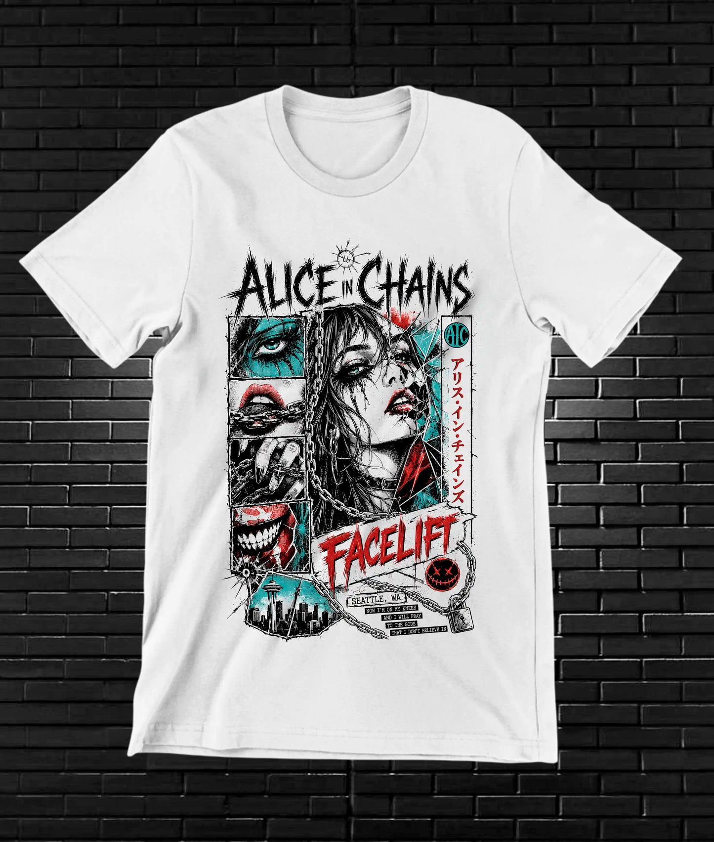 Camiseta Alice in chains – BAMOR