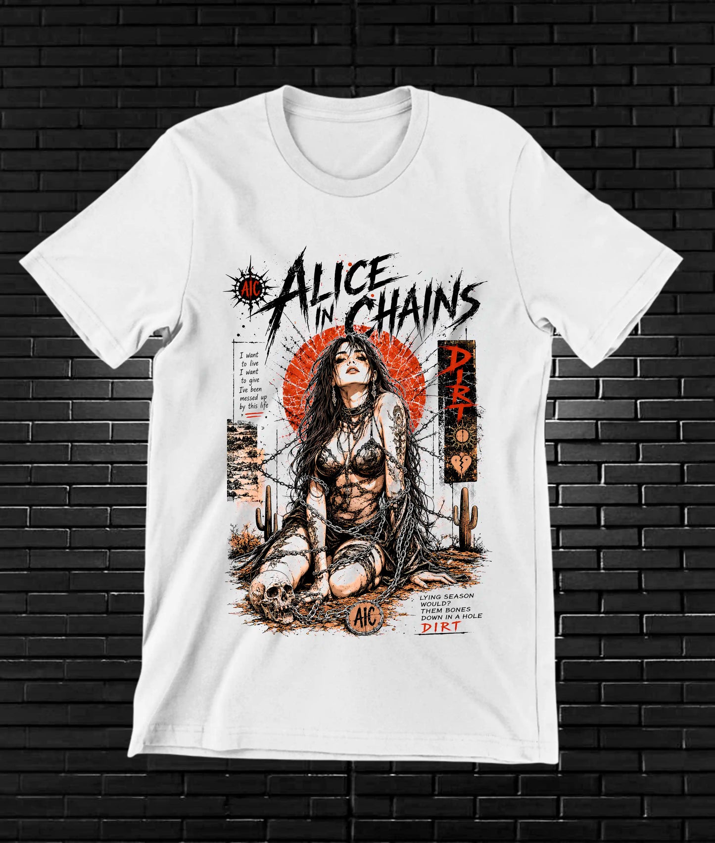 Camiseta Alice in chains – BAMOR