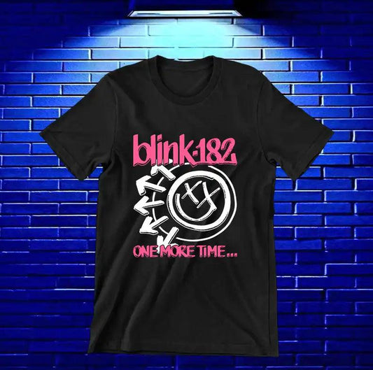 Camiseta Blink-182 – One More Time · Negra