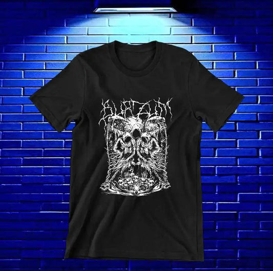 Camiseta Burzum – Rostro entre ramas · Negra