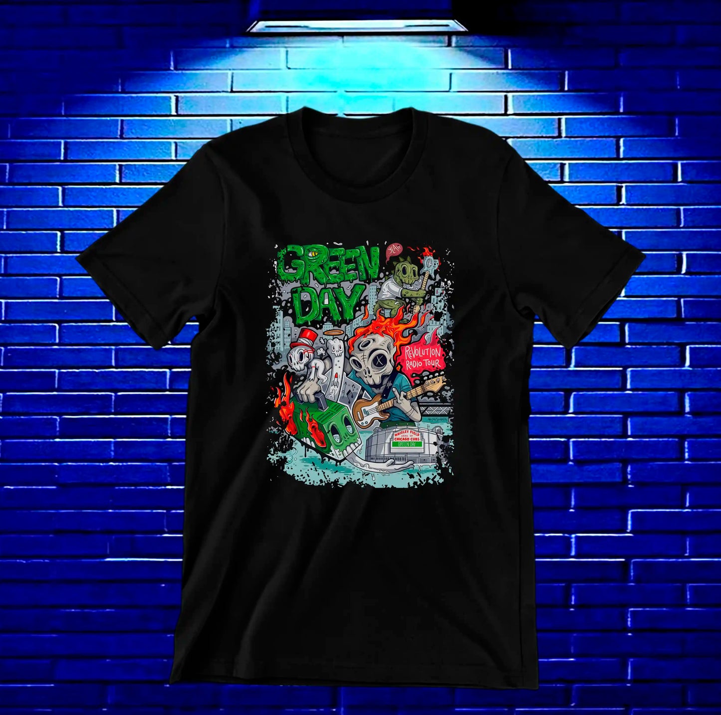 Camiseta Green Day – CAMINE