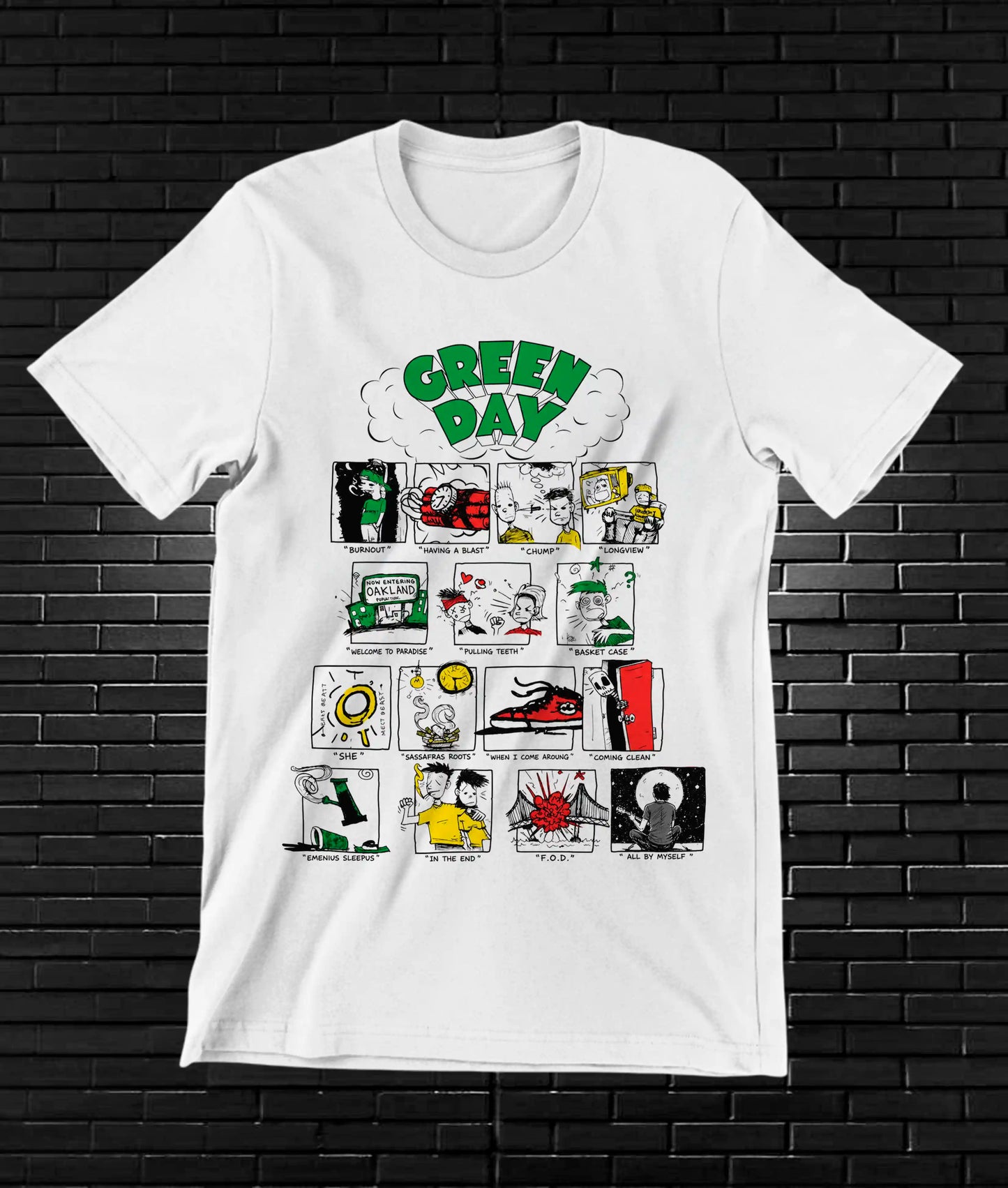 Camiseta Green Day – CAMINE