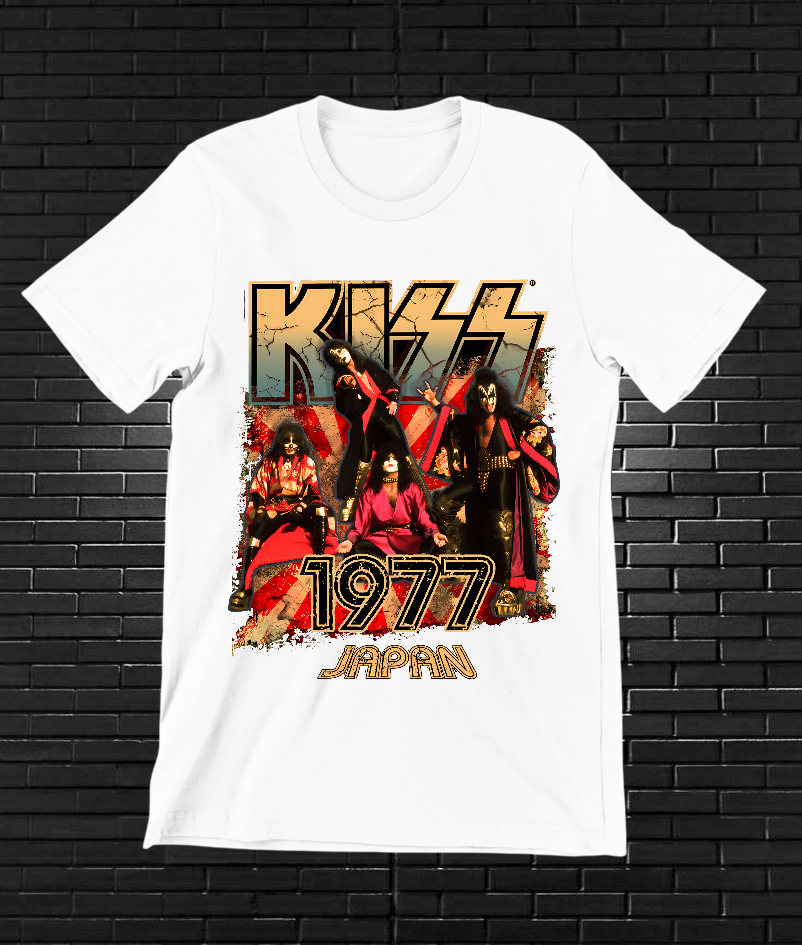 Camiseta de Rock KISS – CAMINE