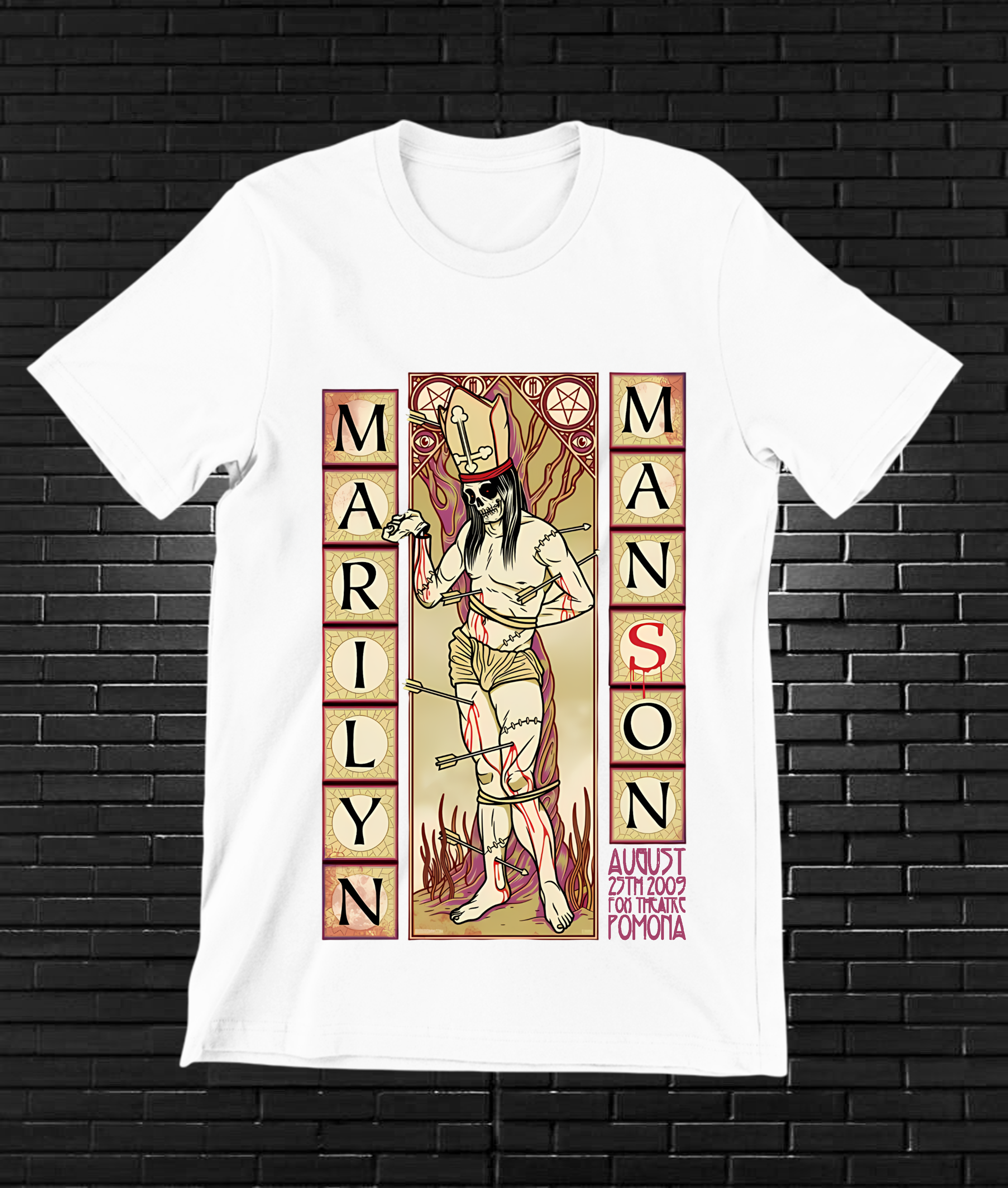 Camiseta Marilyn Manson – CAMINE
