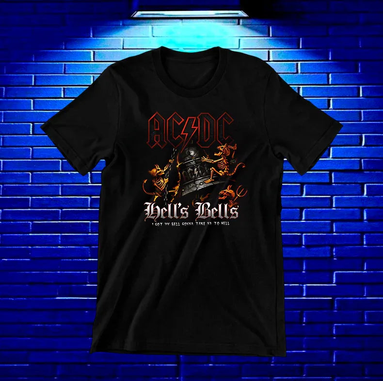 Camiseta AC/DC – CAMINE - BacAnime 