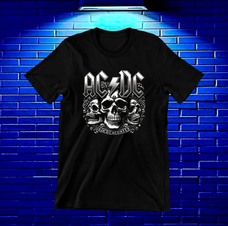 Camiseta AC/DC – CAMINE - BacAnime 